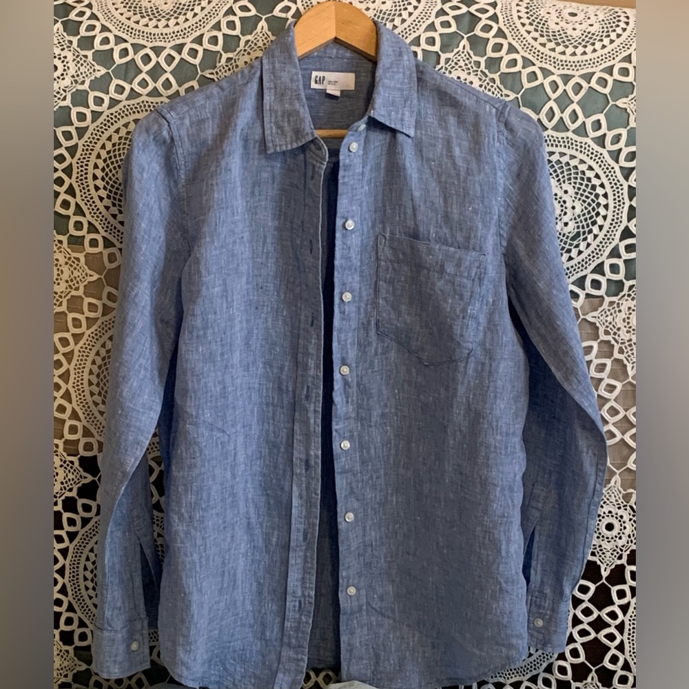 GAP 100% linen shirt
